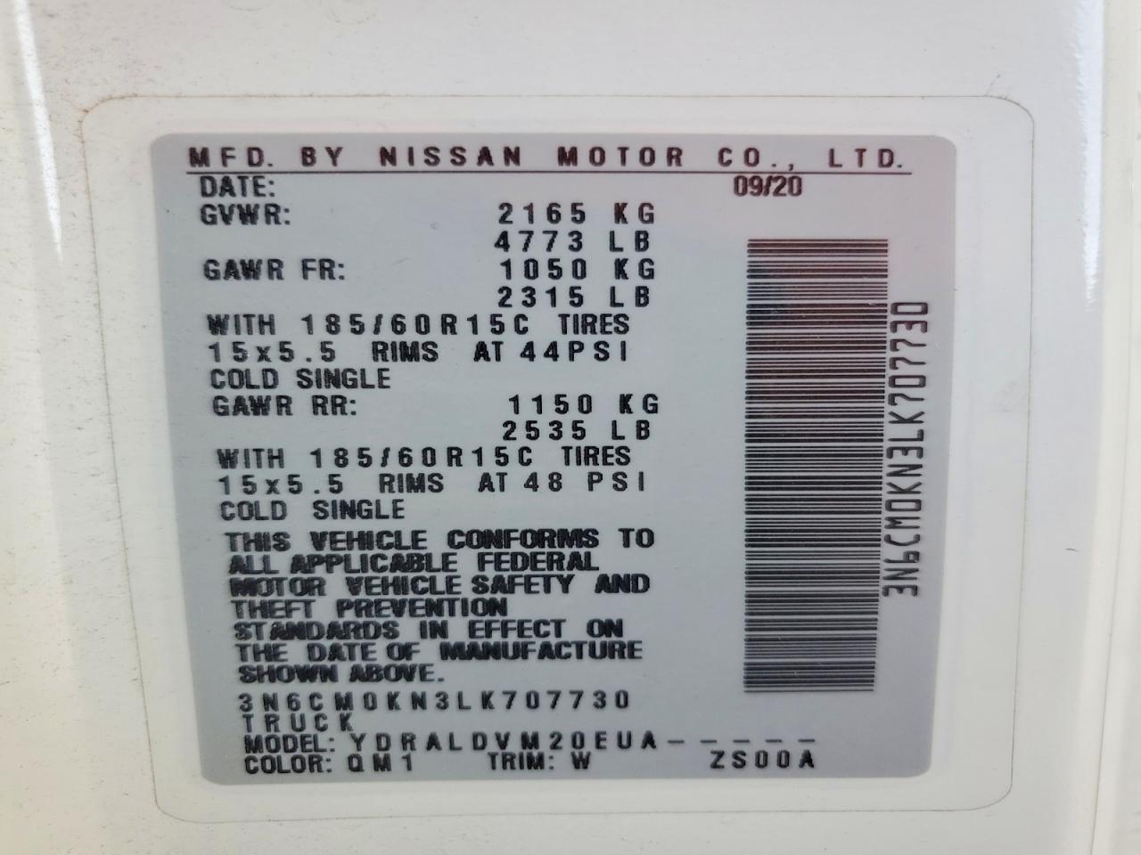 Nissan Nv S