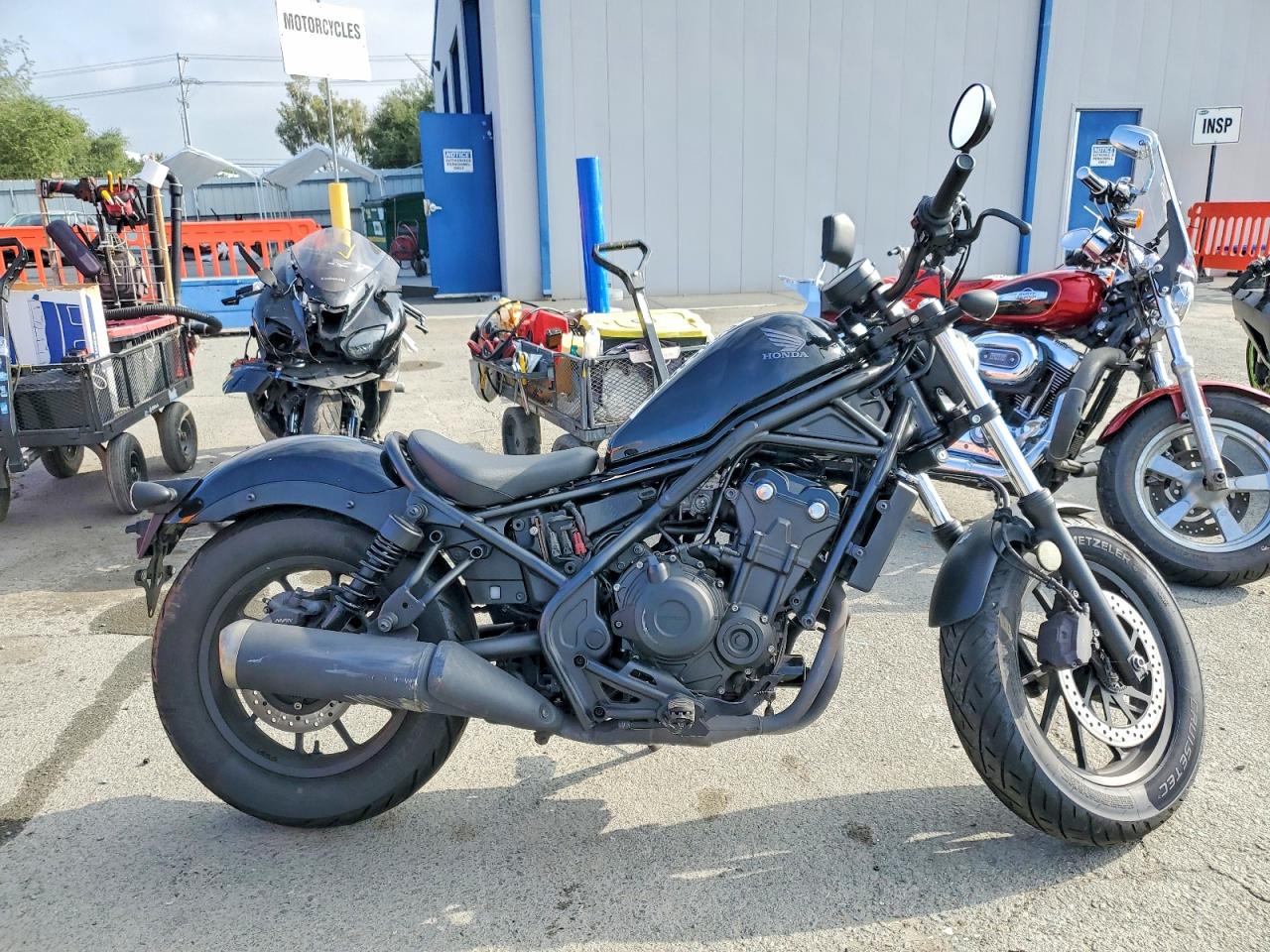 Salvage Honda Cm Cycle Image