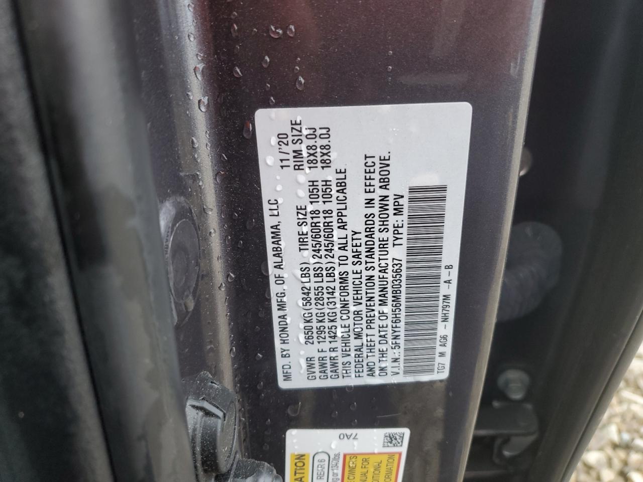 Honda Pilot Exl