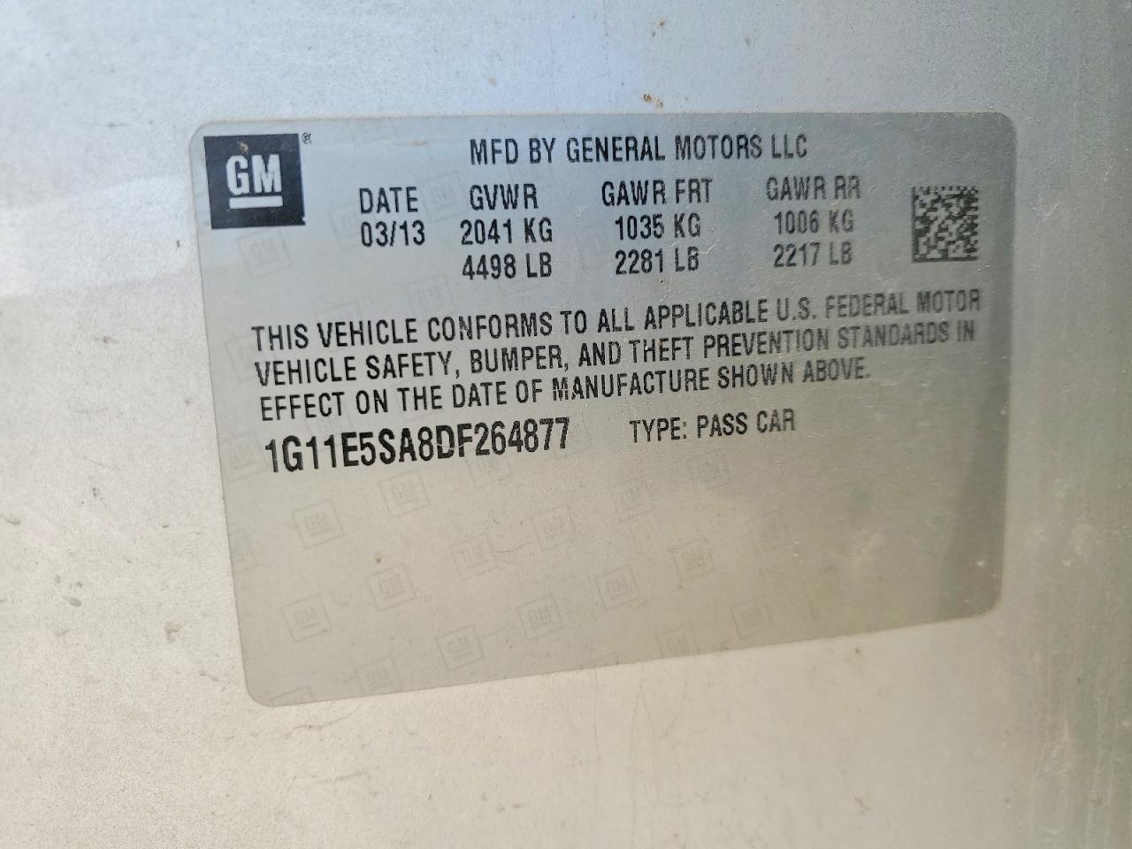 Chevrolet Malibu 2lt