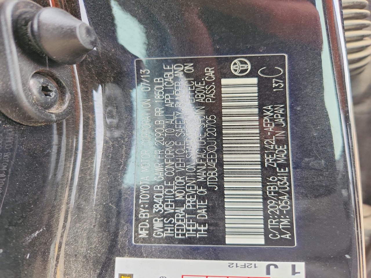 Toyota Corolla Le