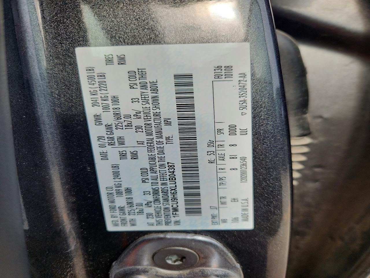 Ford Escape Sel