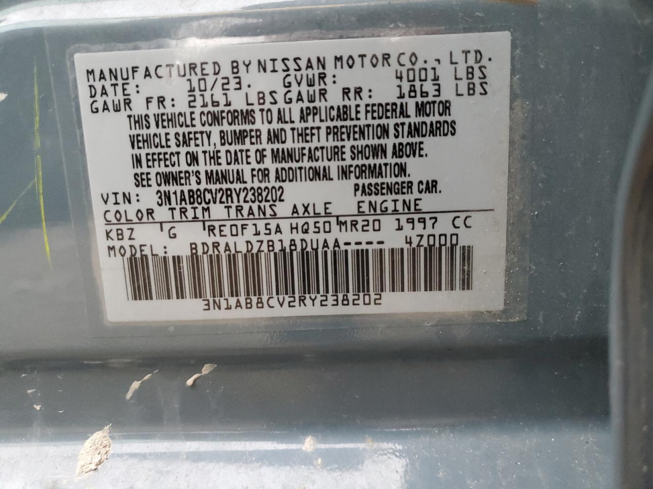 Nissan Sentra Sv