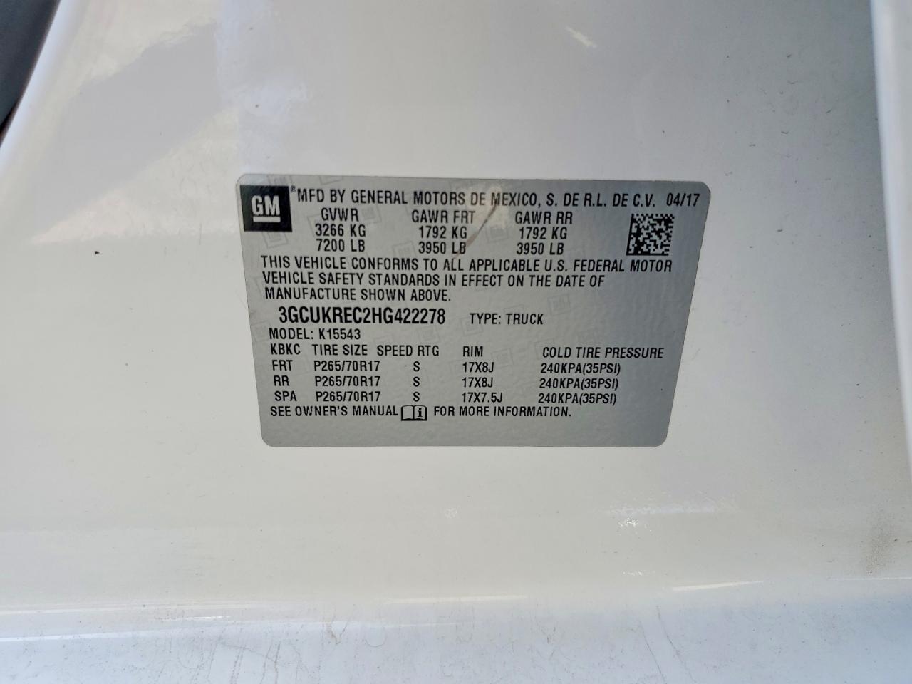 Chevrolet Silverado K1500 Lt