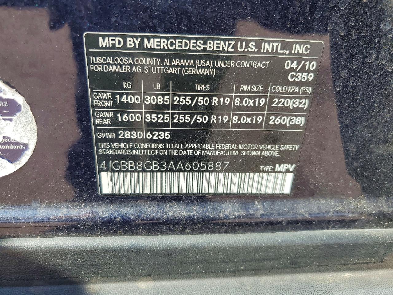 Mercedes-Benz M-Class 350 4matic