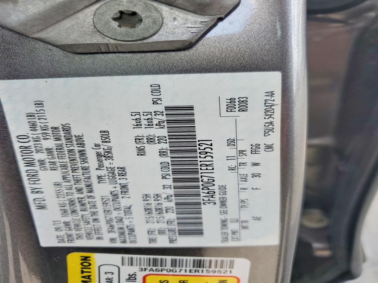 Ford Fusion S