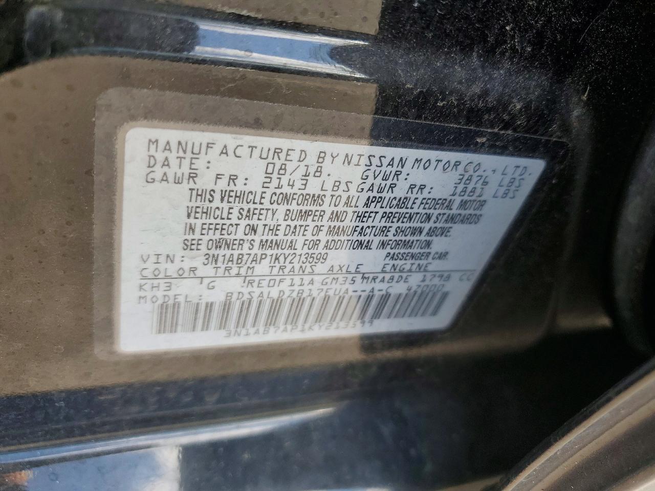 Nissan Sentra Sv