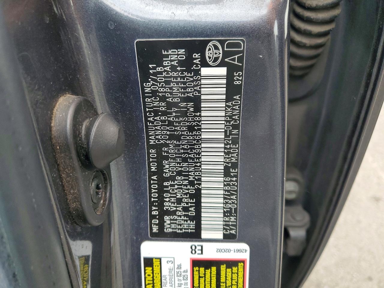 Toyota Corolla Le
