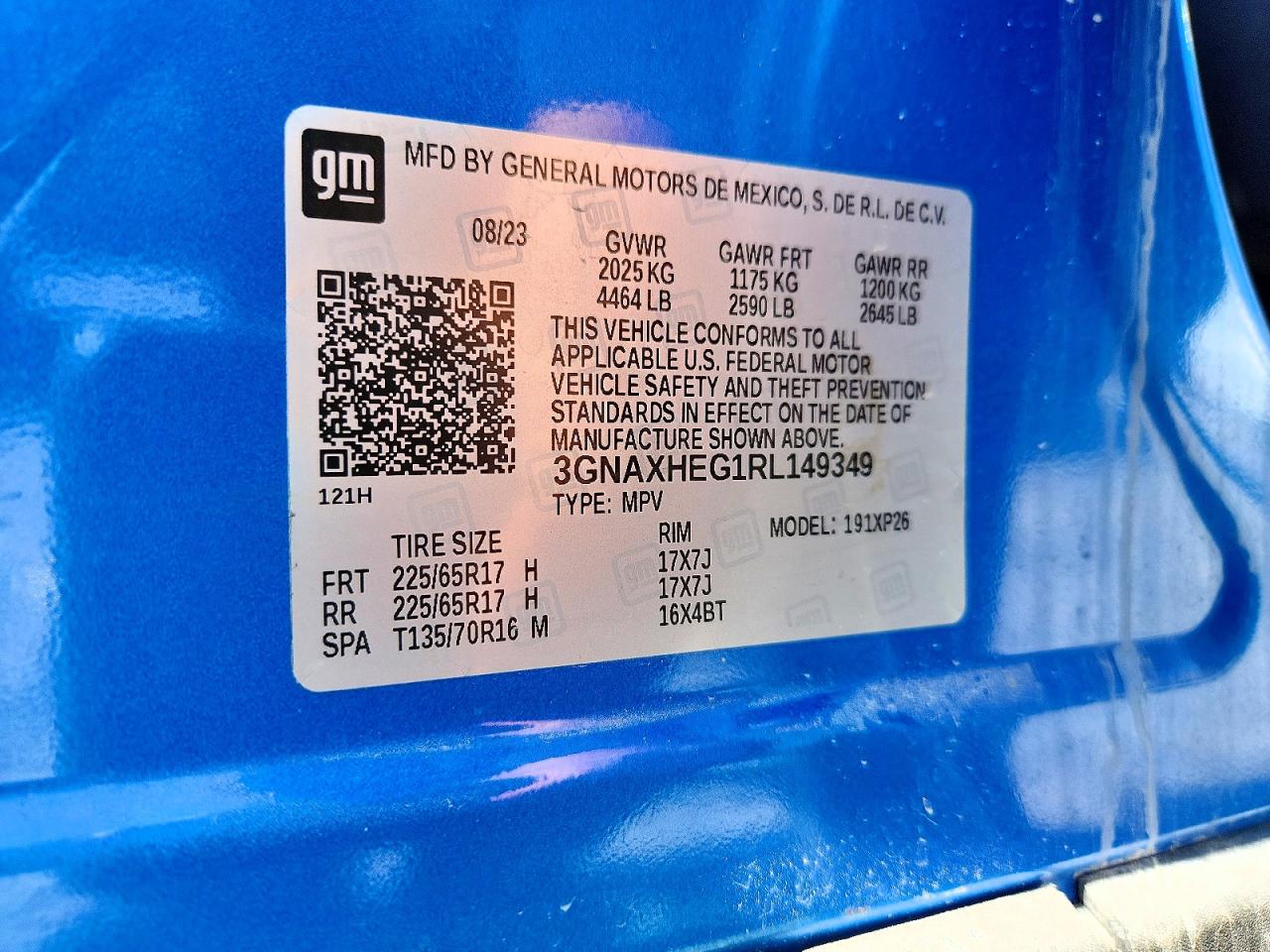 Chevrolet Equinox Ls