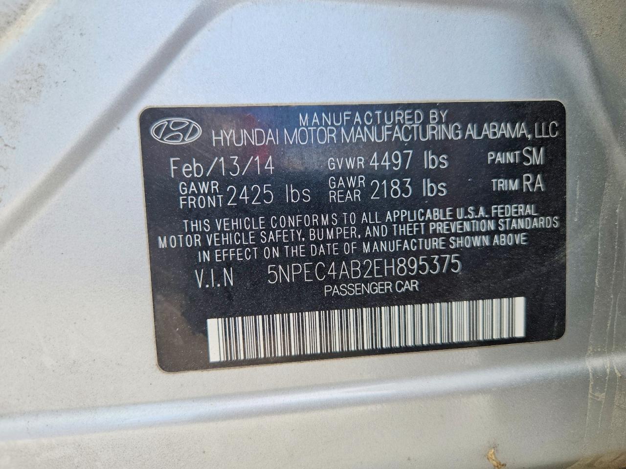 Hyundai SONATA Limited 2.0t