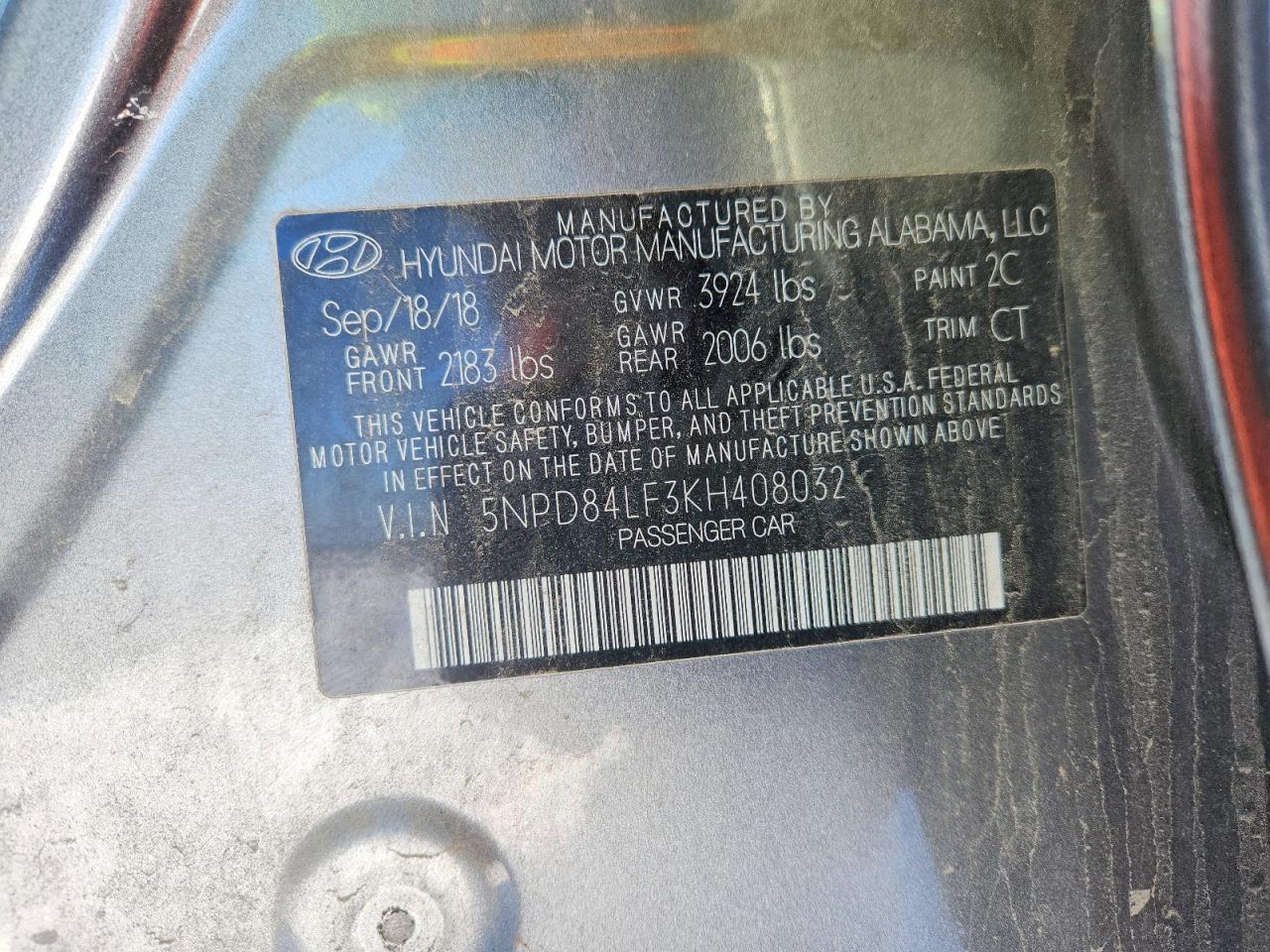 Hyundai ELANTRA Sel