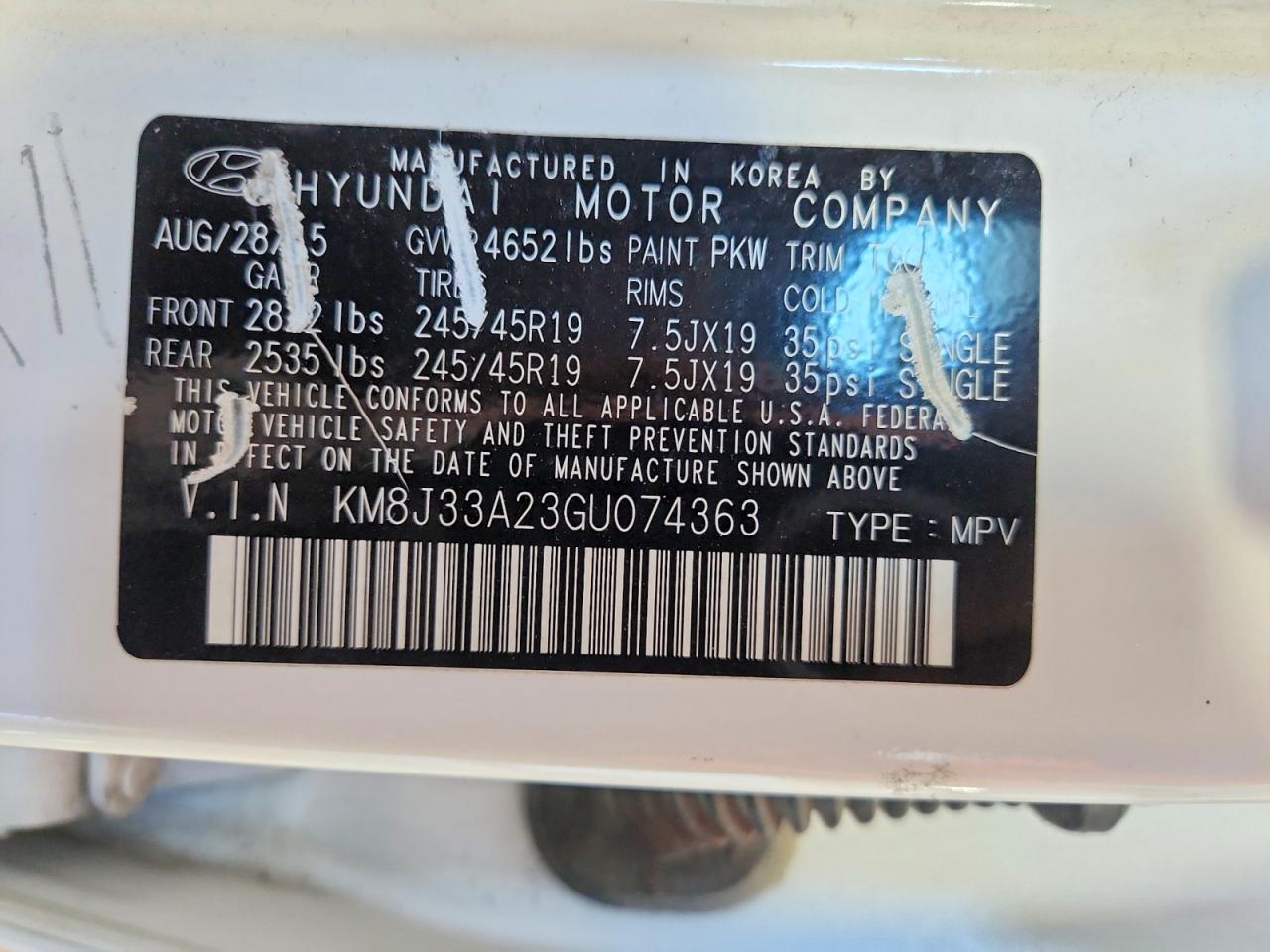 Hyundai TUCSON Sport