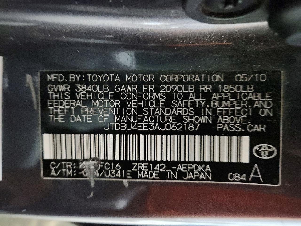 Toyota Corolla Le