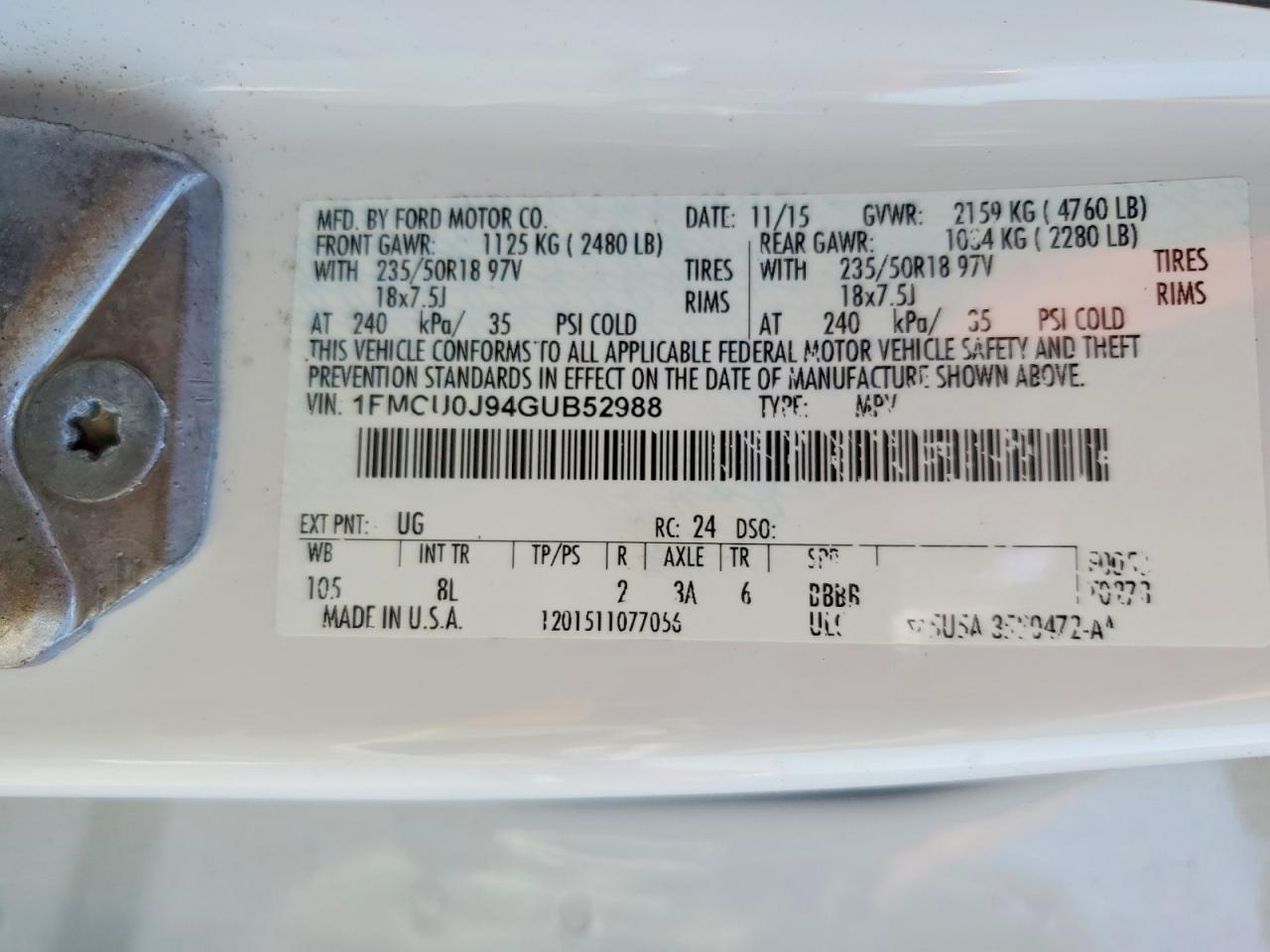 Ford Escape Titanium