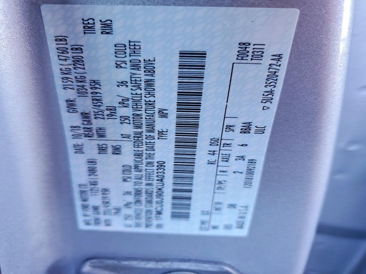 Ford Escape Titanium