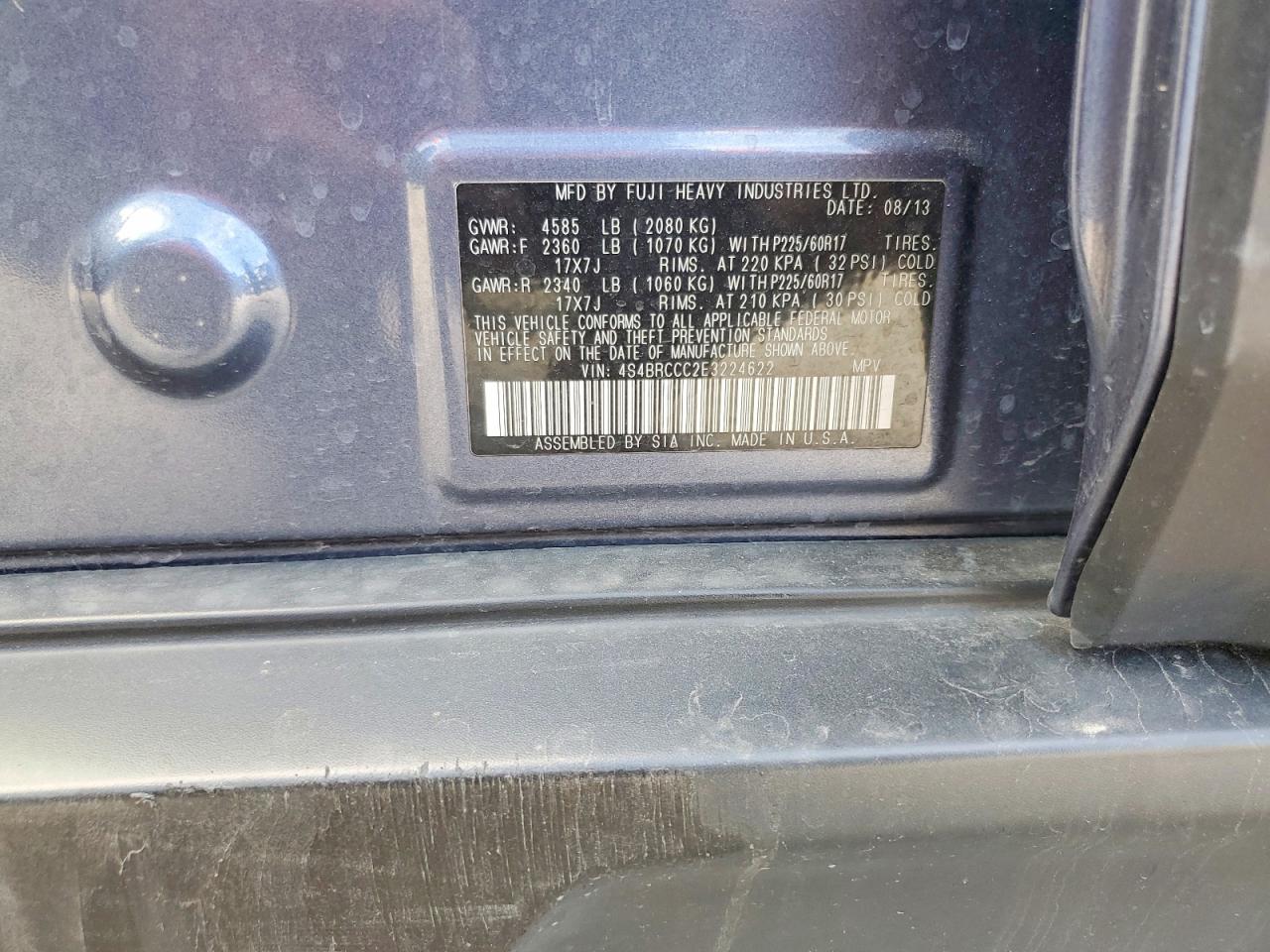 Subaru Outback 2.5i Premium
