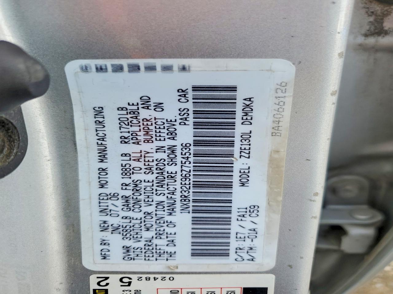Toyota Corolla Ce