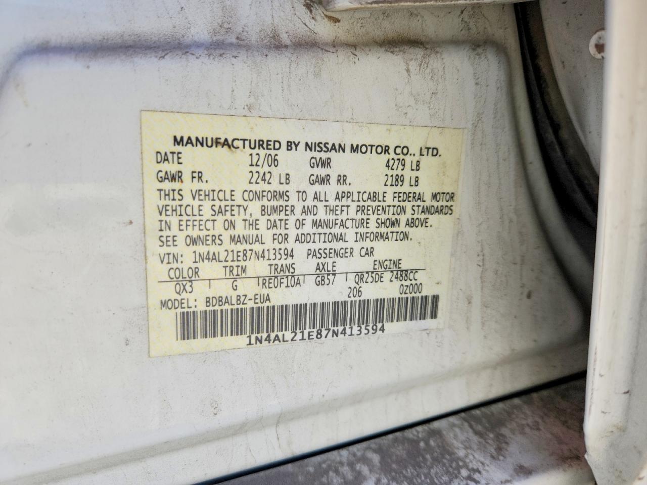 Nissan Altima 2.5