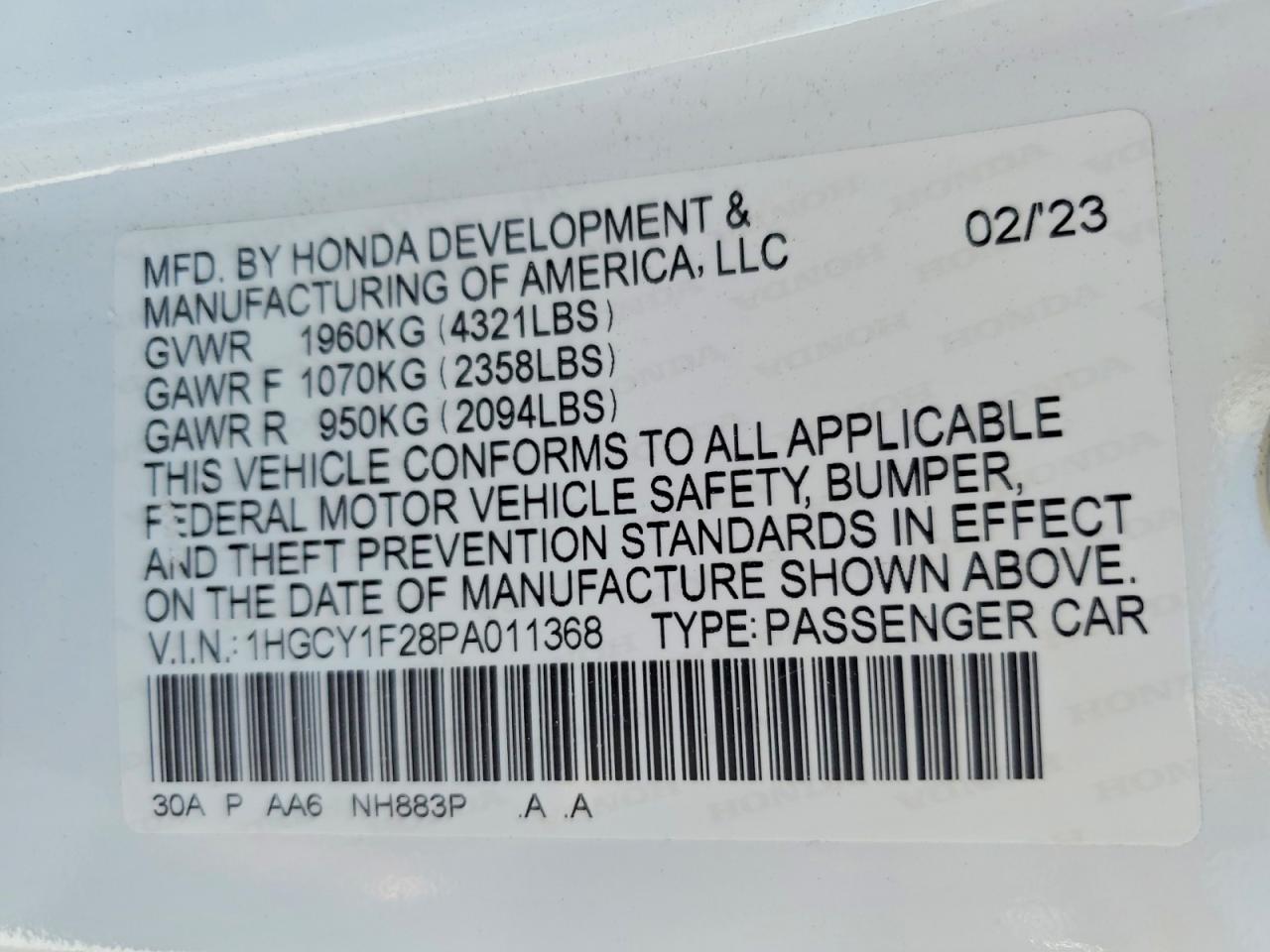 Honda Accord Lx