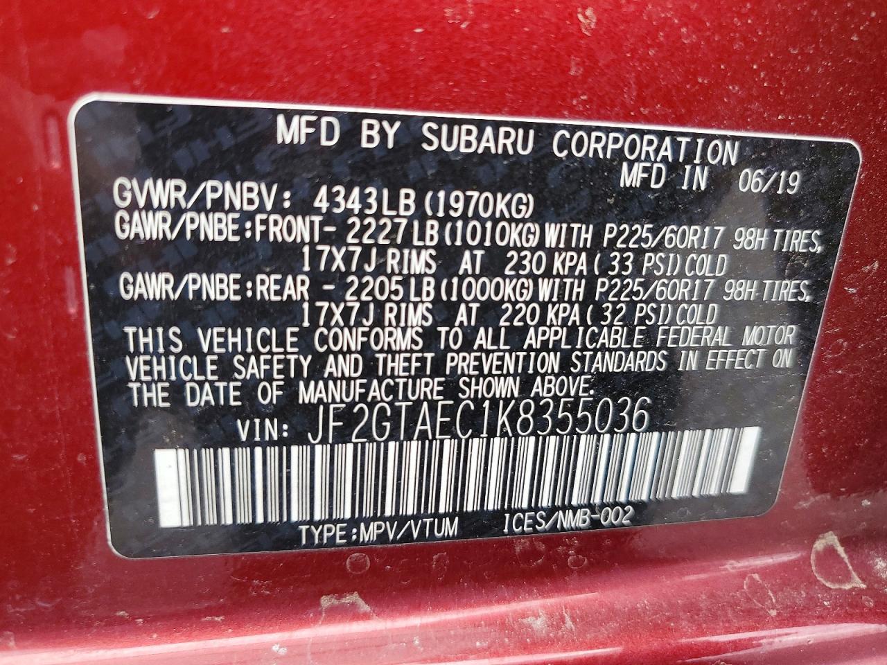 Subaru Crosstrek Premium