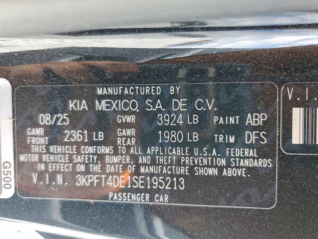 Kia K4 Lxs