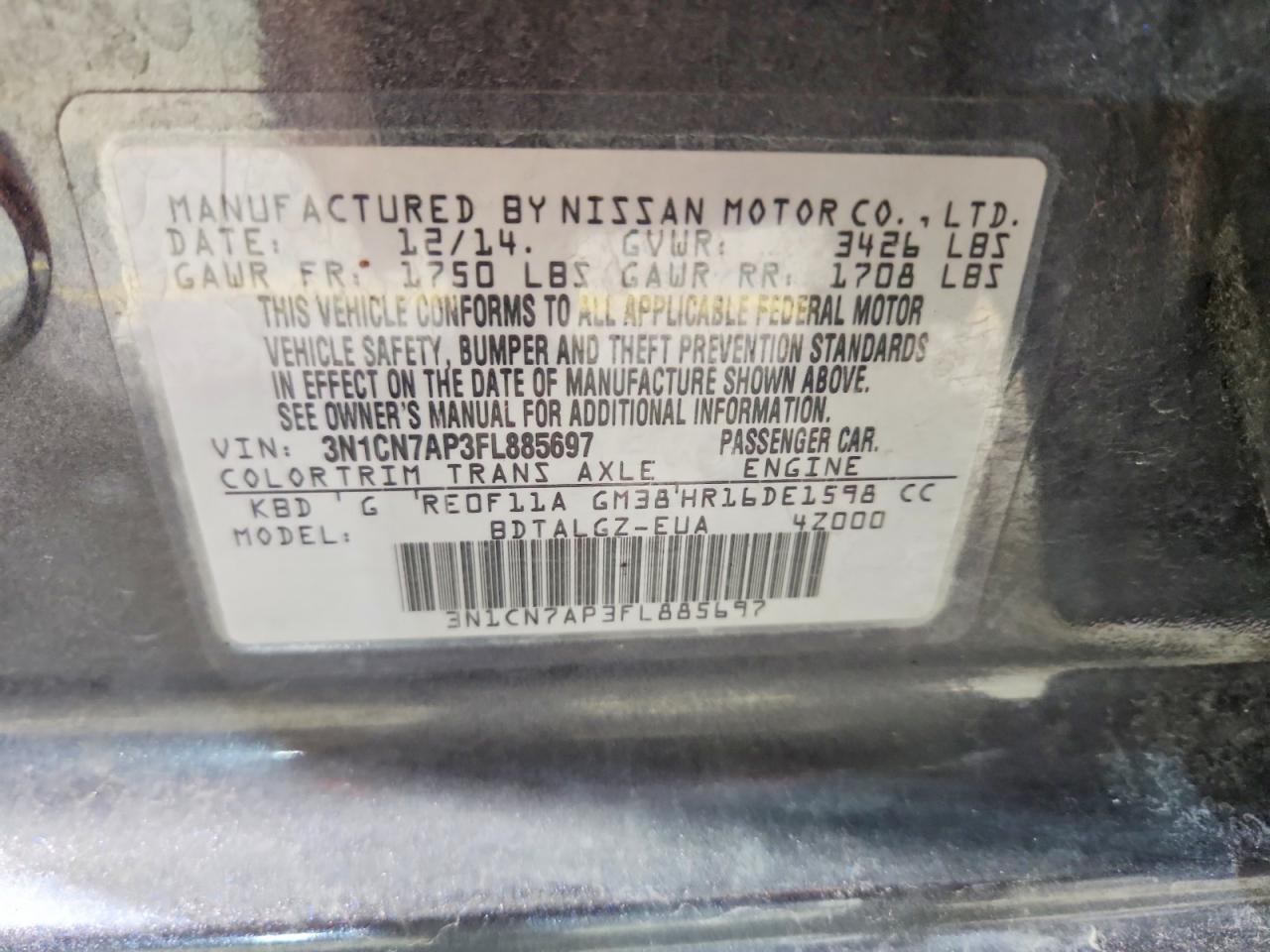 Nissan Versa S