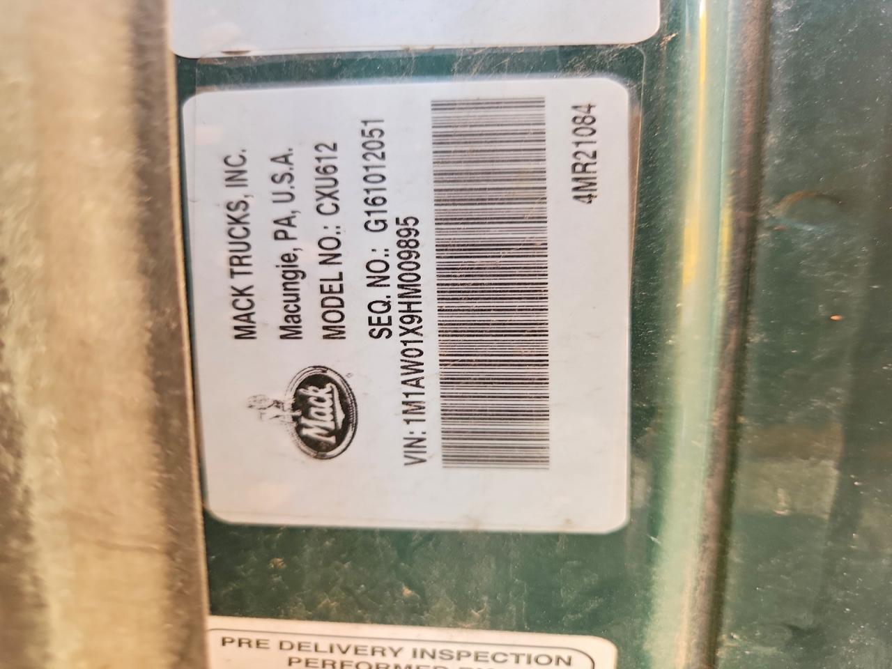 Mack Cxu613