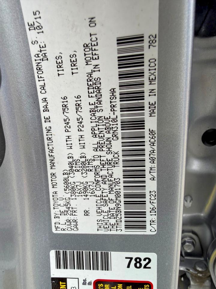 Toyota Tacoma Sr5 V6