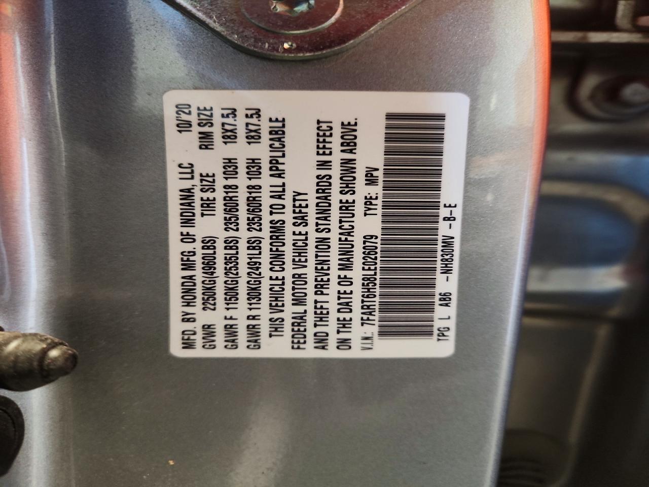 Honda Crv Ex