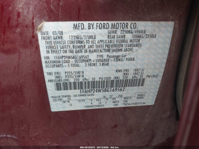Ford Taurus Sel