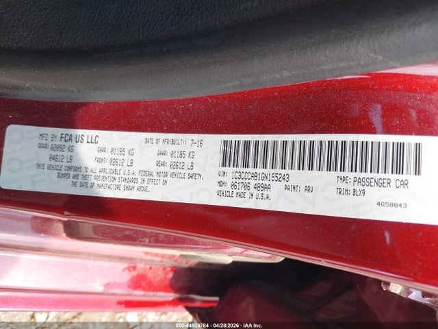 Chrysler 200 Limited Platinum