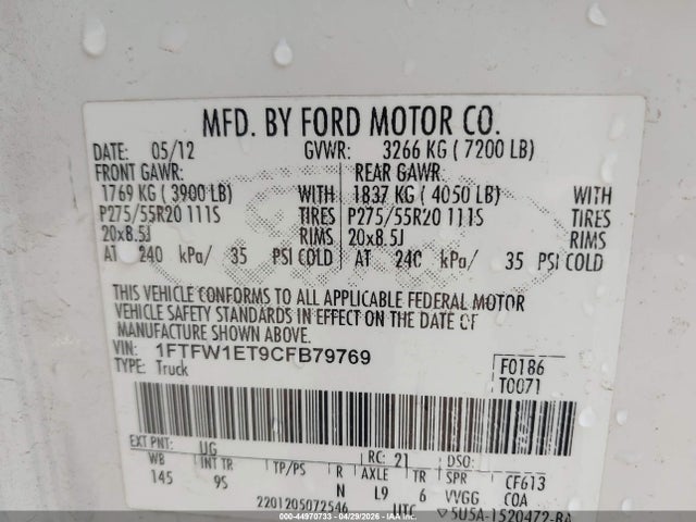 Ford F-150 Platinum