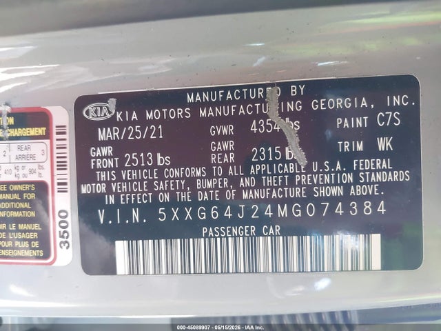 Kia K5 Gt-line