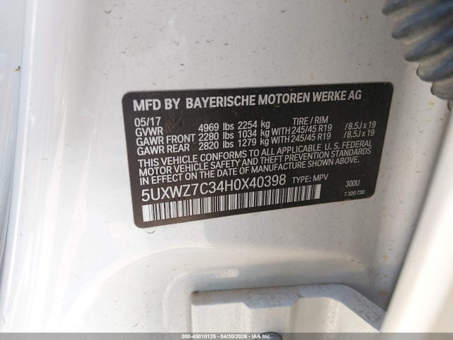 BMW X Series Sdrive28i