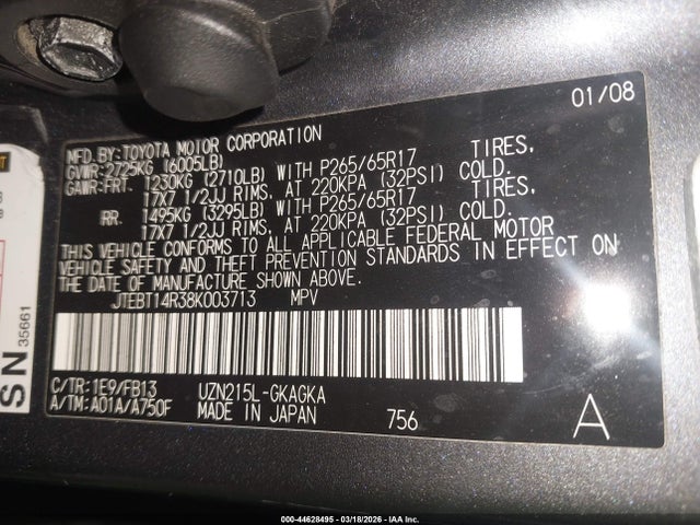 Toyota 4Runner Sport V8