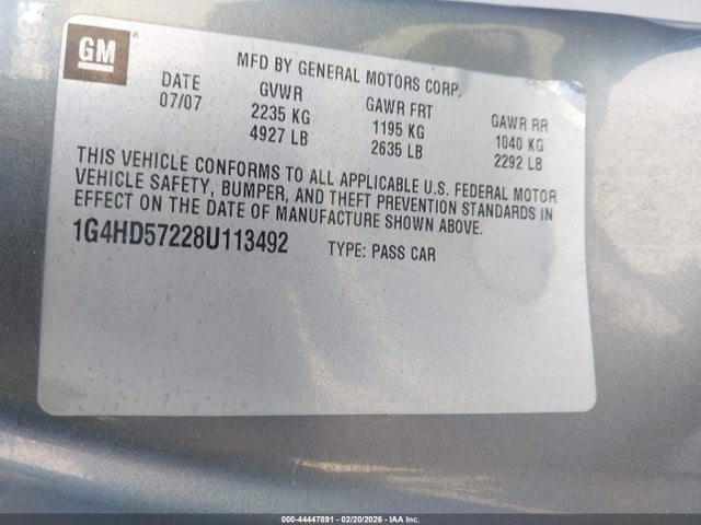 Buick Lucerne Cxl