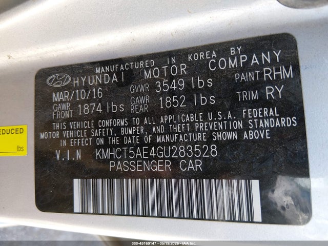 Hyundai ACCENT Se