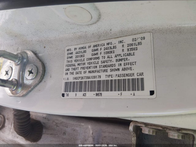 Honda Accord 2.4 Ex