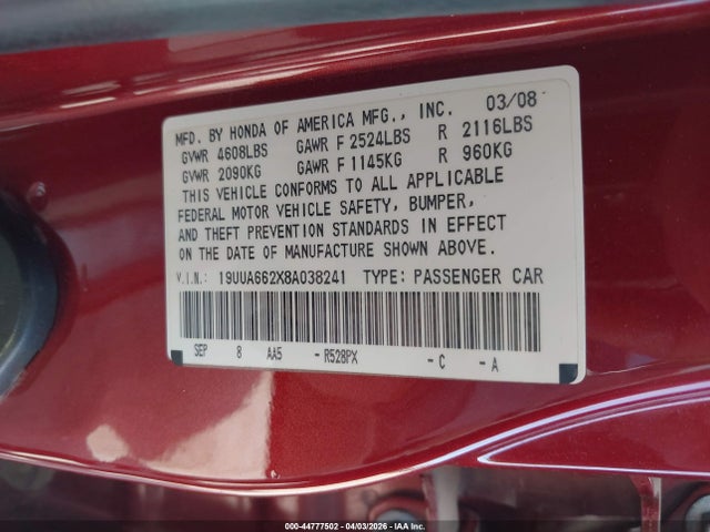 Acura TL 3.2