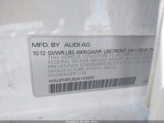 Audi A4 2.0t Premium
