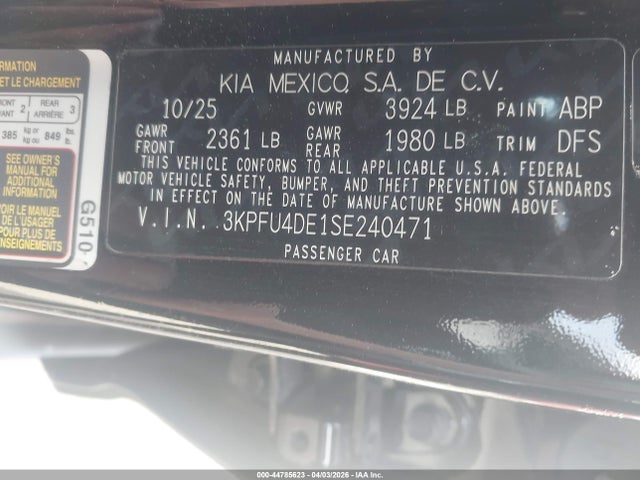 Kia K4 Ex