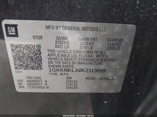 GMC Acadia Sle-1