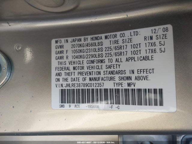 Honda CR-V Ex-l