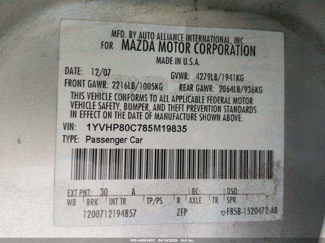 Mazda Mazda6 I Sport Ve