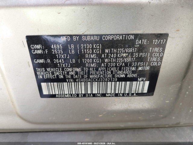 Subaru Outback 2.5i Premium