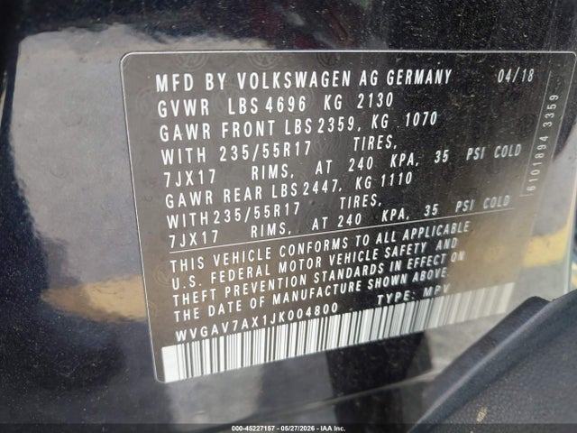 Volkswagen Tiguan 2.0t