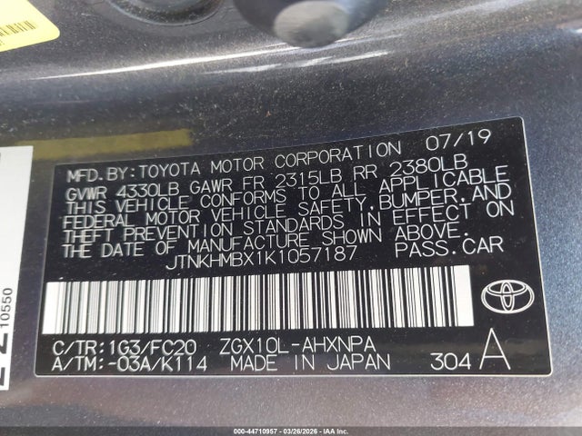 Toyota C-HR Le