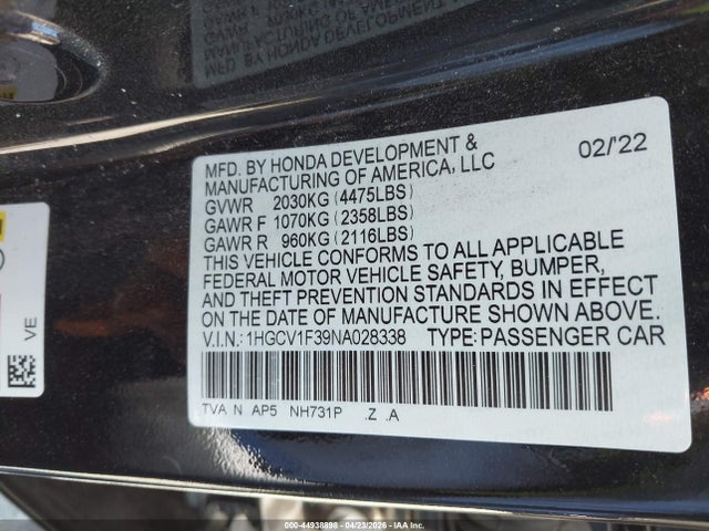 Honda Accord Sport