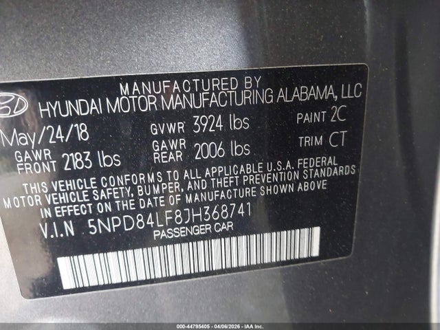 Hyundai ELANTRA Sel