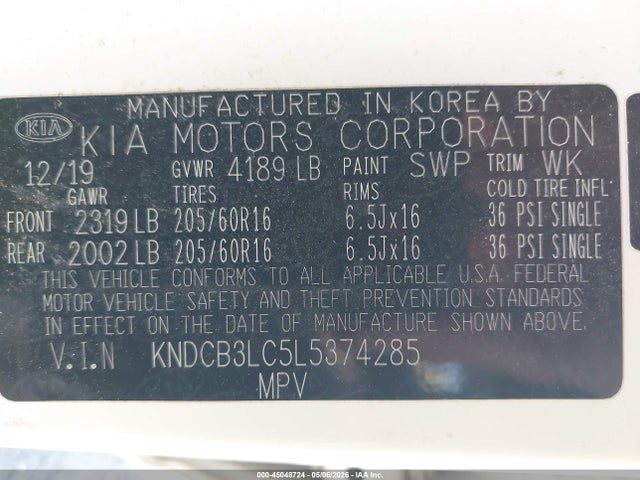 Kia Niro Lxs